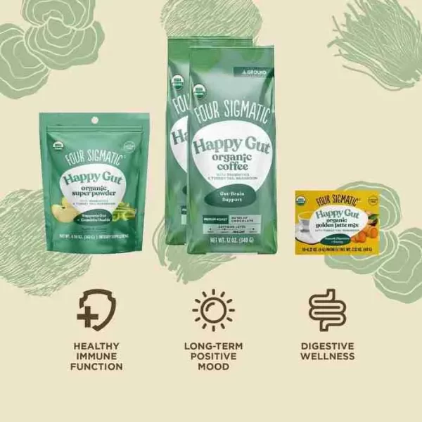 four sigmatic happy gut starter kit