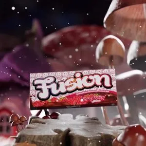 fusion bars chocolate raspberry dark